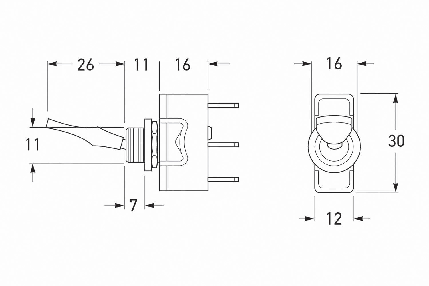 HELLA 6FG 905 346-002 Διακόπτης