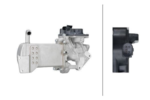HELLA 6NU 358 167-061 Μονάδα AGR for VW