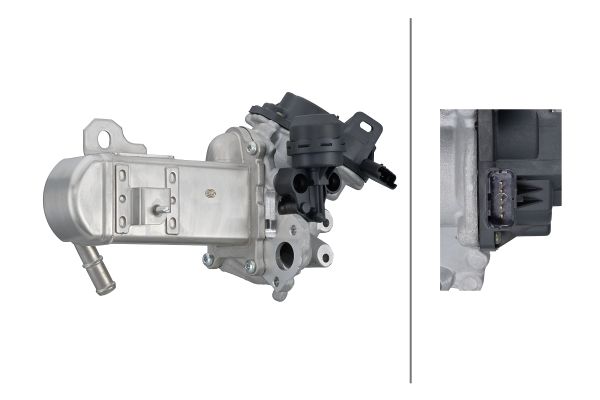 HELLA 6NU 358 167-071 Μονάδα AGR for CITROËN FIAT FORD PEUGEOT