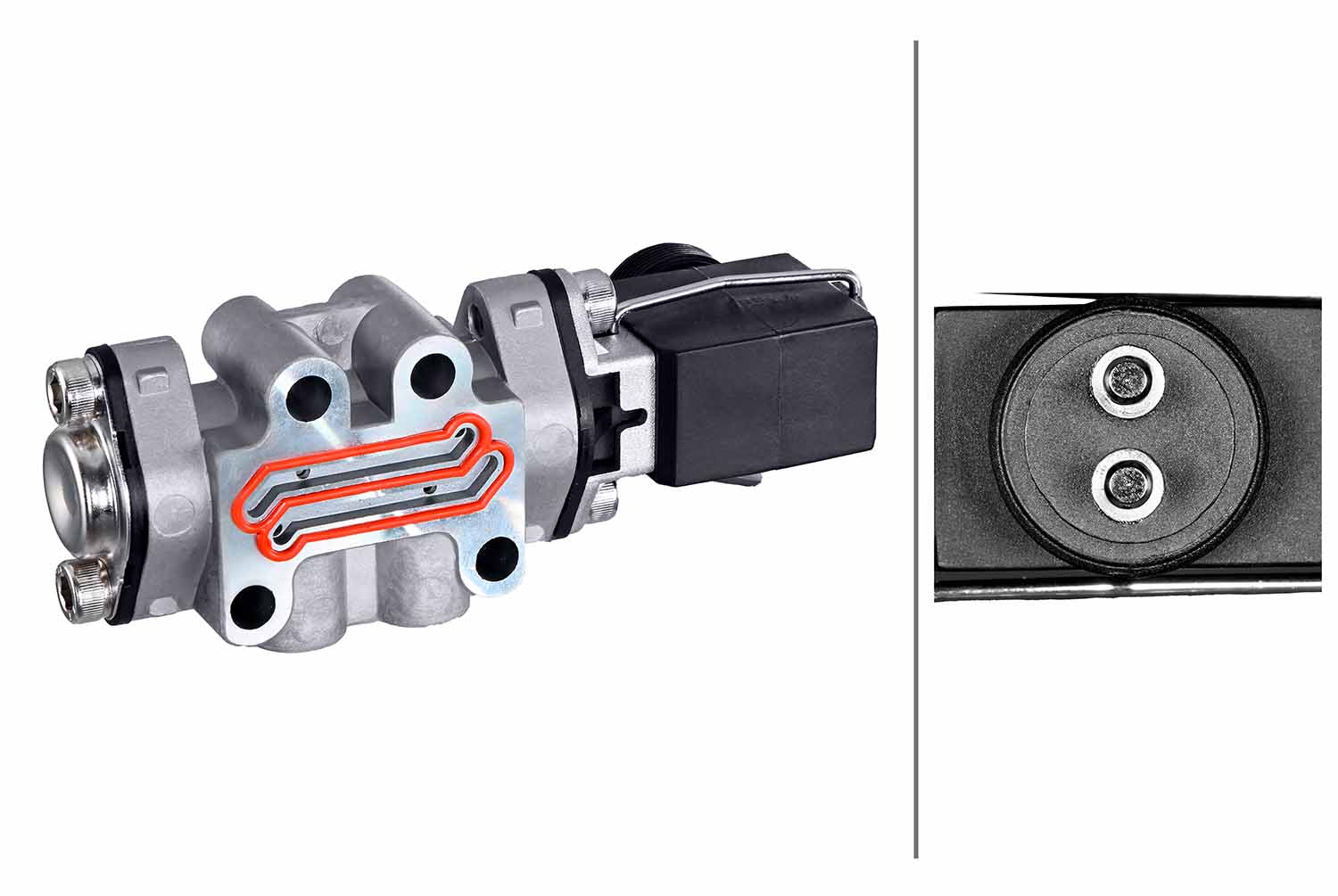 HELLA 6NW 358 189-071 Μαγν. βαλβίδα, αντλία αλλαγής for SCANIA