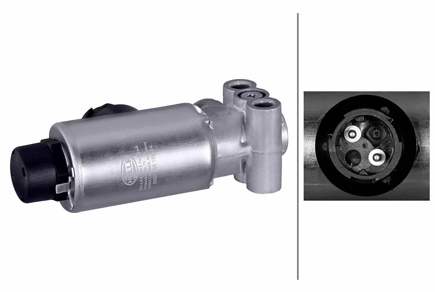 HELLA 6NW 358 189-141 Elektromagnetický ventil