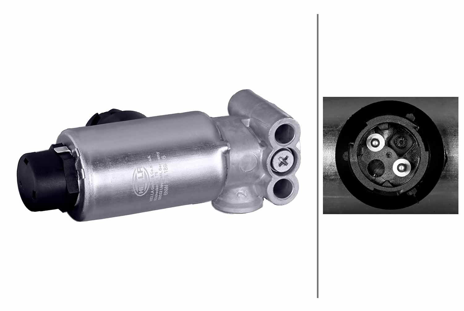 HELLA 6NW 358 189-161 Elektromagnetický ventil