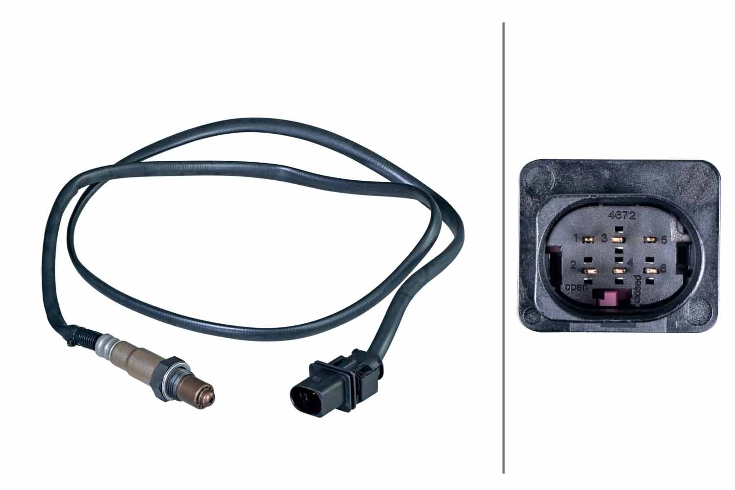 HELLA 6PA 358 243-151 Lambda sonda