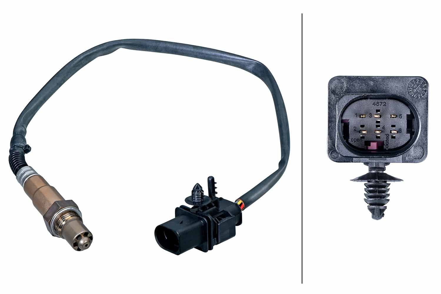 HELLA 6PA 358 243-531 Lambda sonda