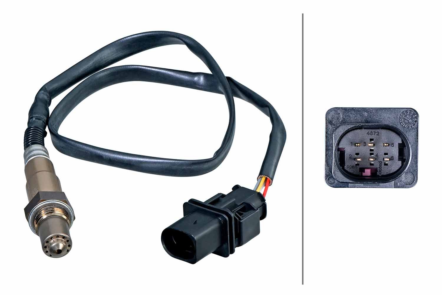 HELLA 6PA 358 243-581 Lambda sonda