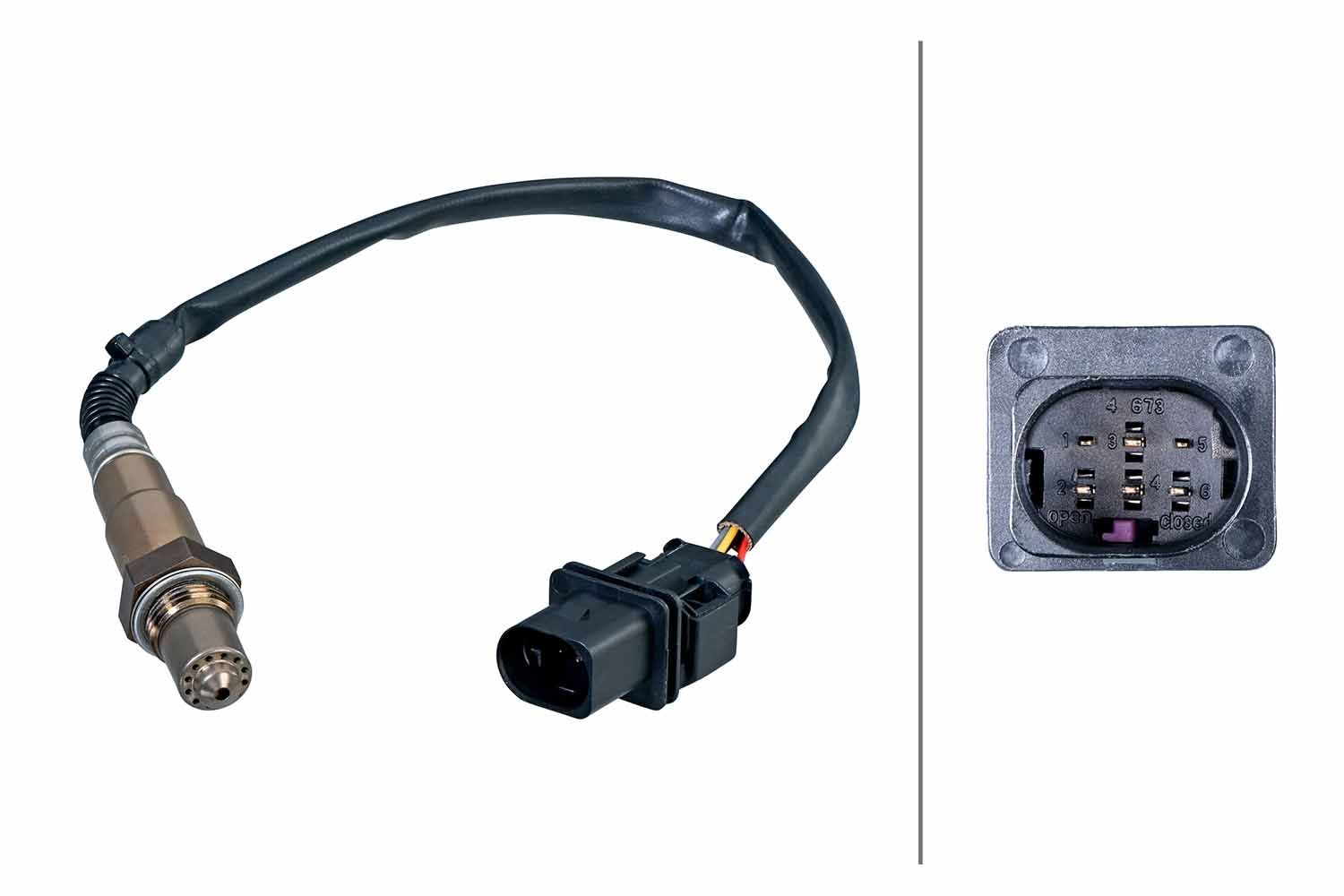 HELLA 6PA 358 243-711 Lambda sonda
