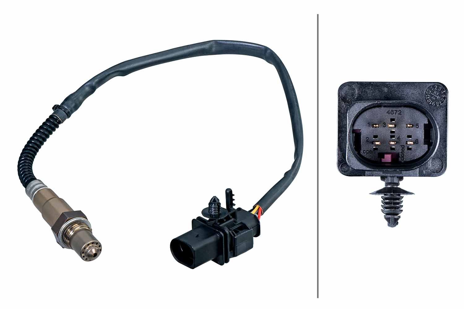 HELLA 6PA 358 243-761 Lambda sonda