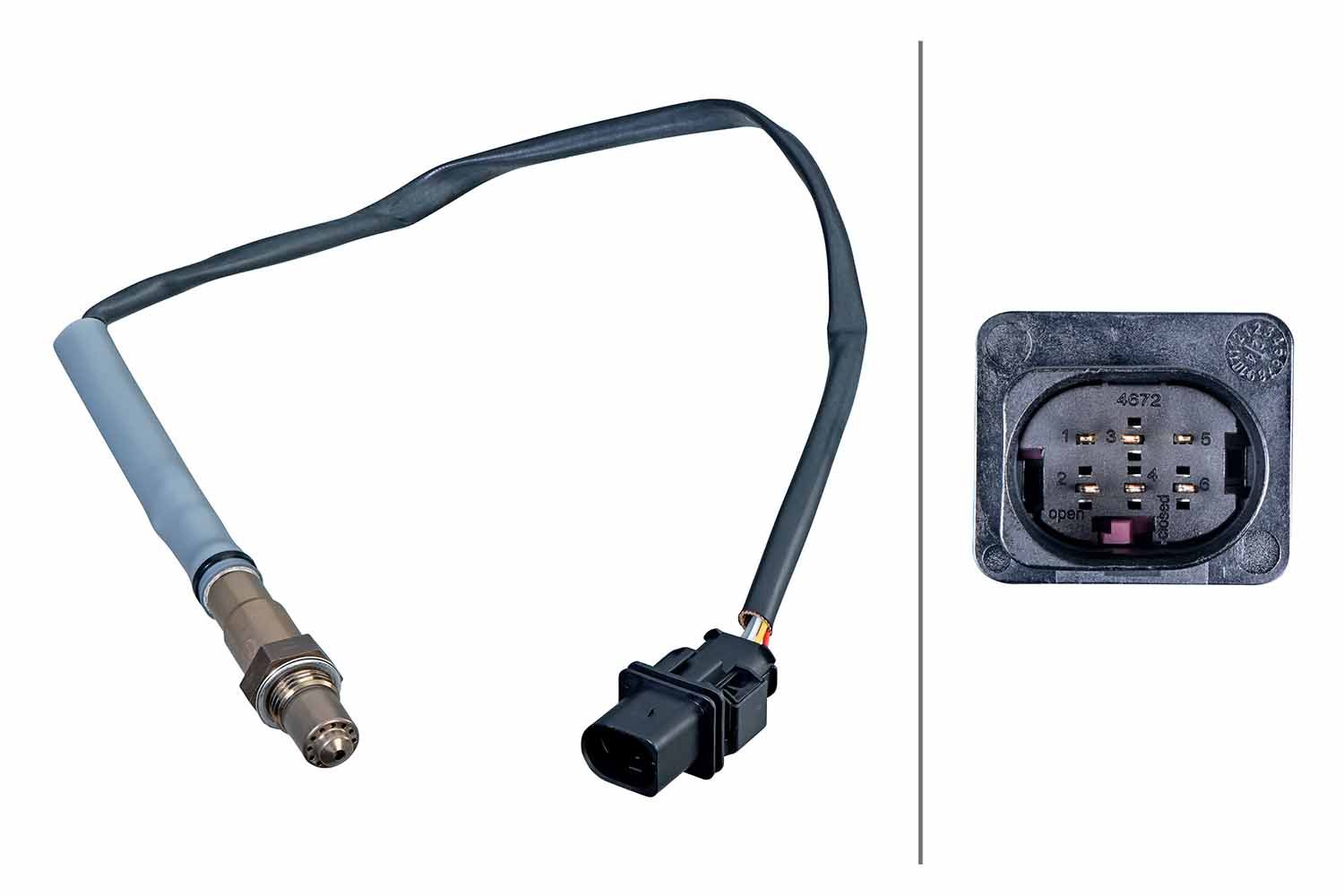 HELLA 6PA 358 243-831 Lambda sonda