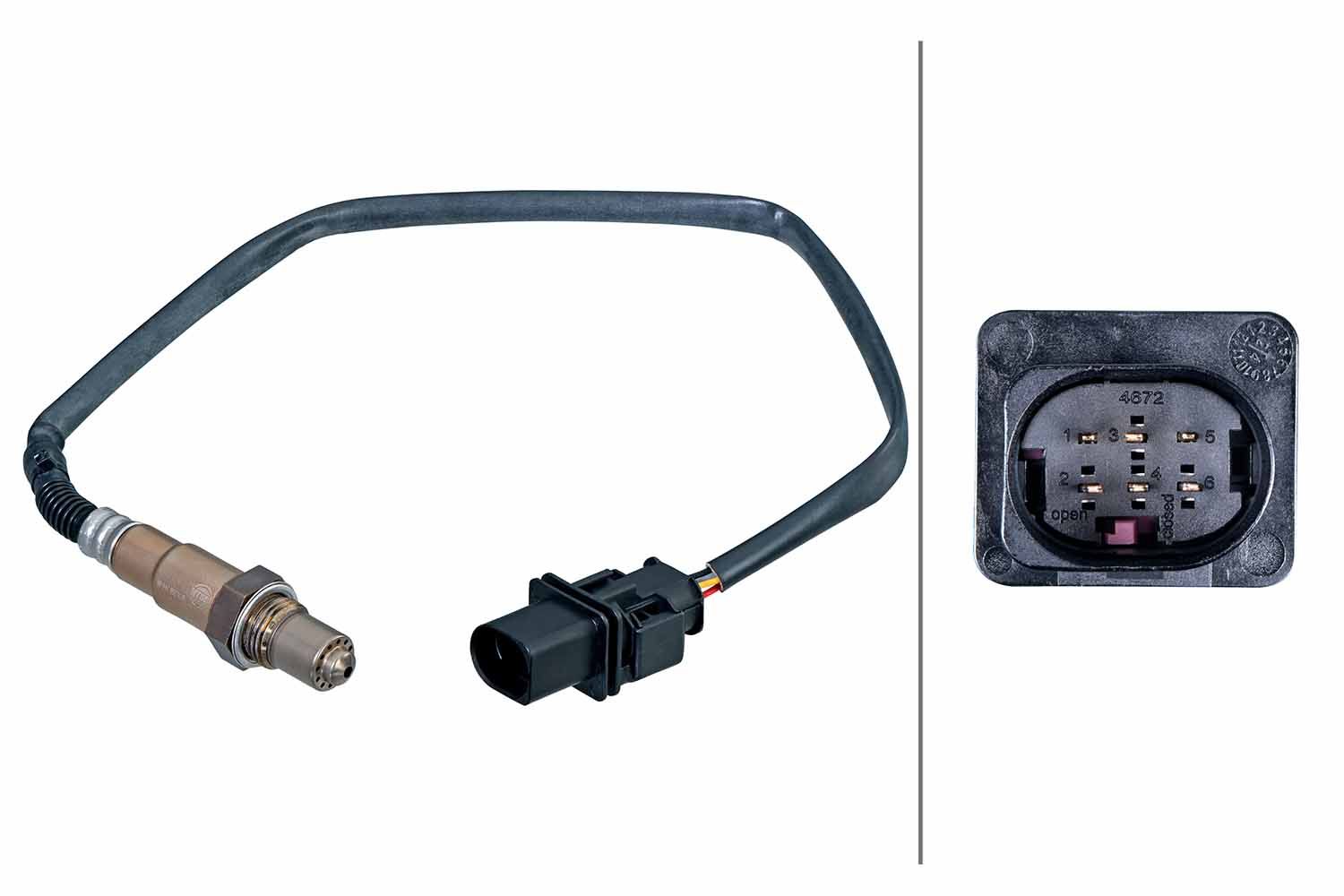 HELLA 6PA 358 244-081 Lambda sonda