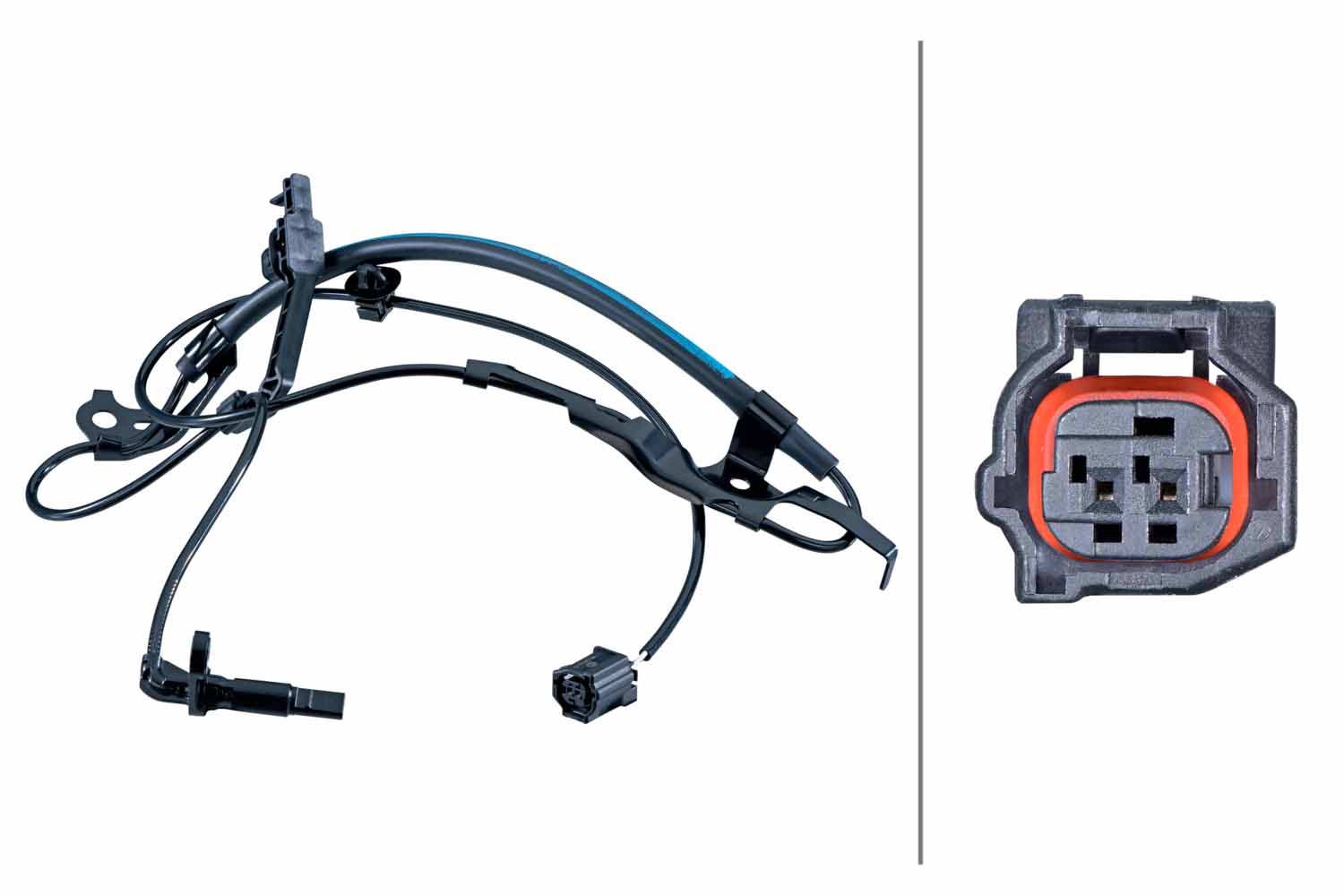 HELLA 6PU 358 251-751 Sensor, wheel speed