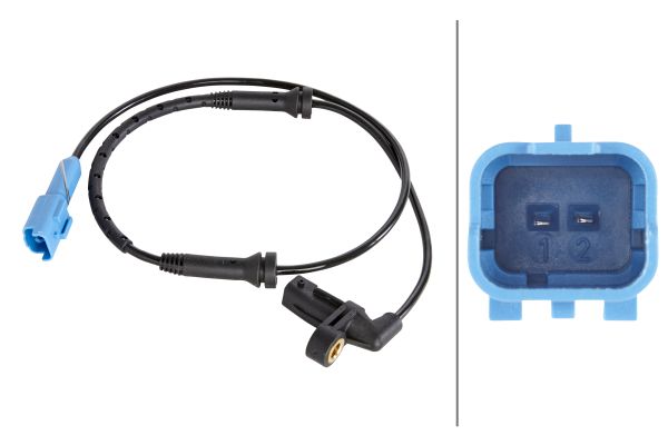 HELLA 6PU 012 806-071 Sensor, wheel speed Front Axle for PEUGEOT