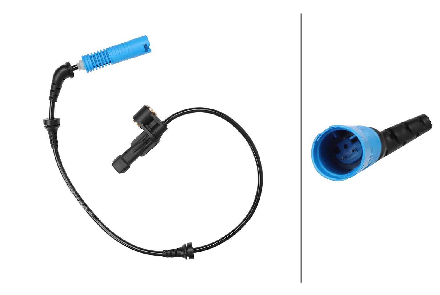 HELLA 6PU 358 248-401 Sensor, wheel speed Front Axle for BMW