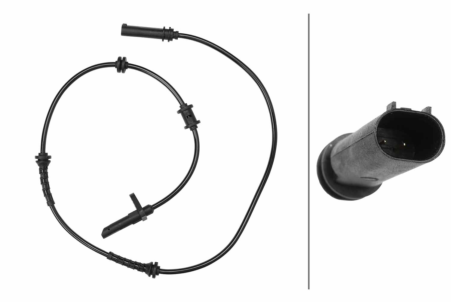 HELLA 6PU 358 248-671 Sensor, wheel speed Rear Axle Left Rear Axle Right for BMW ROLLS-ROYCE