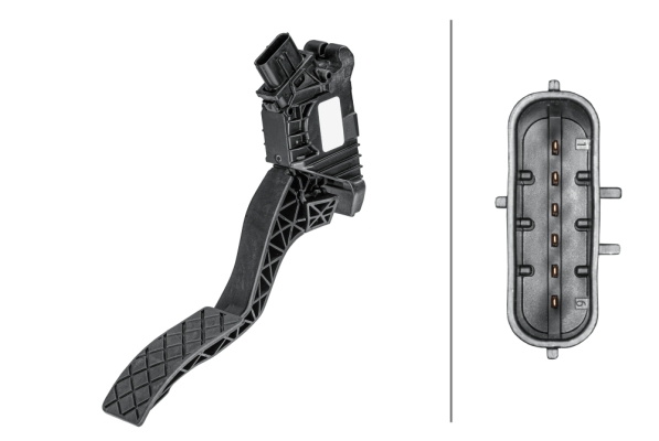 HELLA 6PV 358 156-271 Sensor, accelerator pedal position for VW VW (SVW)
