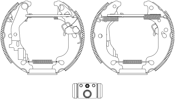 HELLA 8DB 355 004-751 Sada...