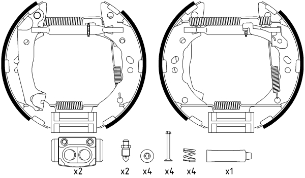 HELLA 8DB 355 022-631 Sada...