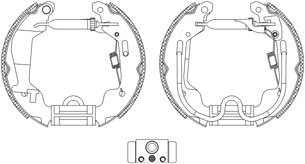 HELLA 8DB 355 004-781 Sada...