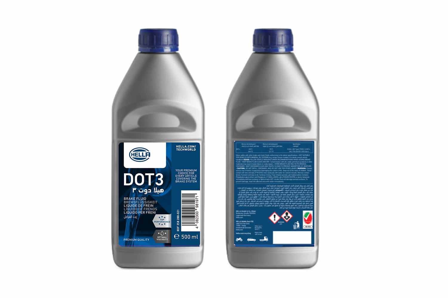 HELLA 8DF 358 288-021 Υγρά φρένων