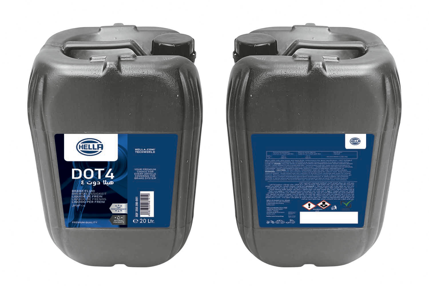HELLA 8DF 358 288-081 Υγρά φρένων