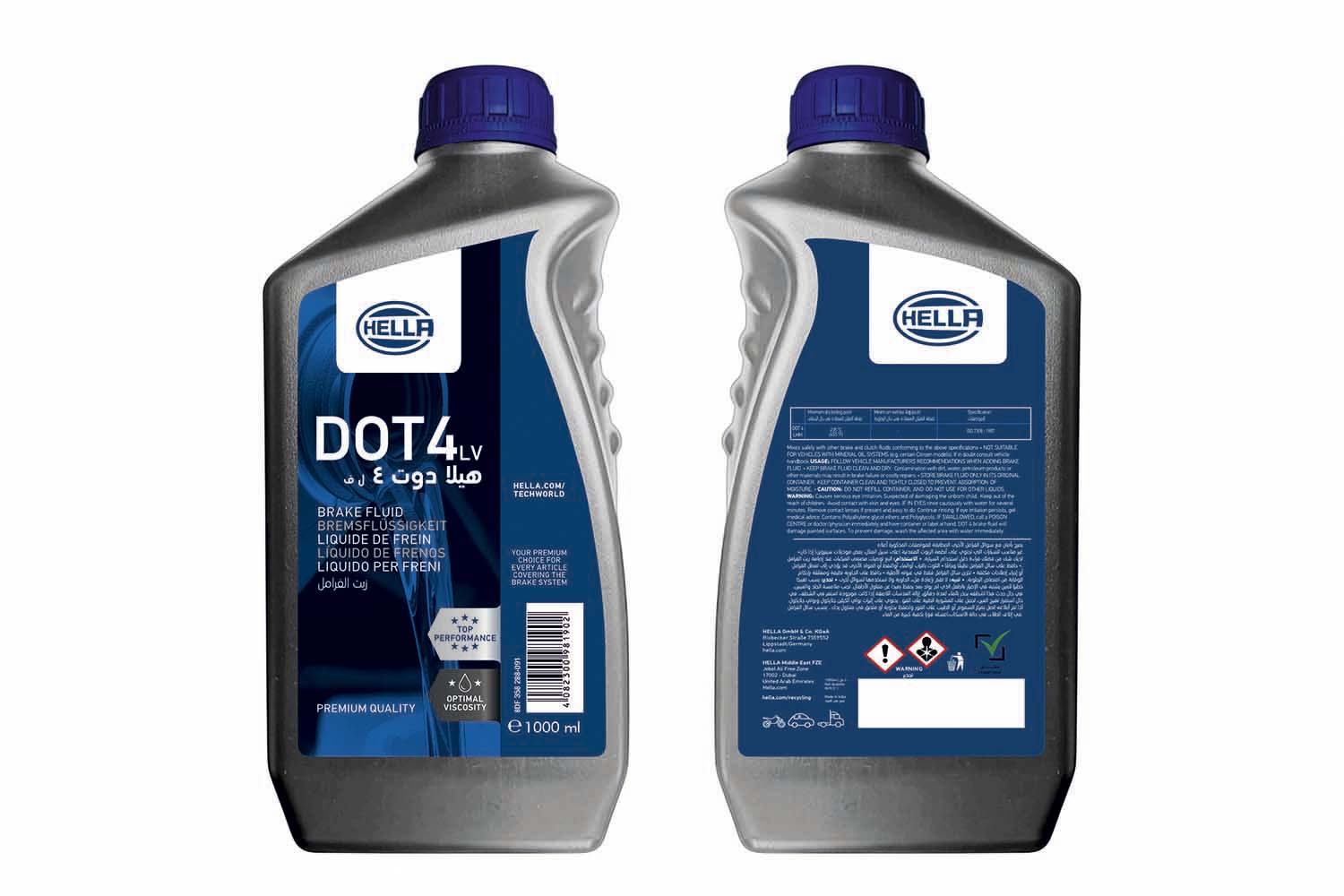 HELLA 8DF 358 288-091 Υγρά φρένων