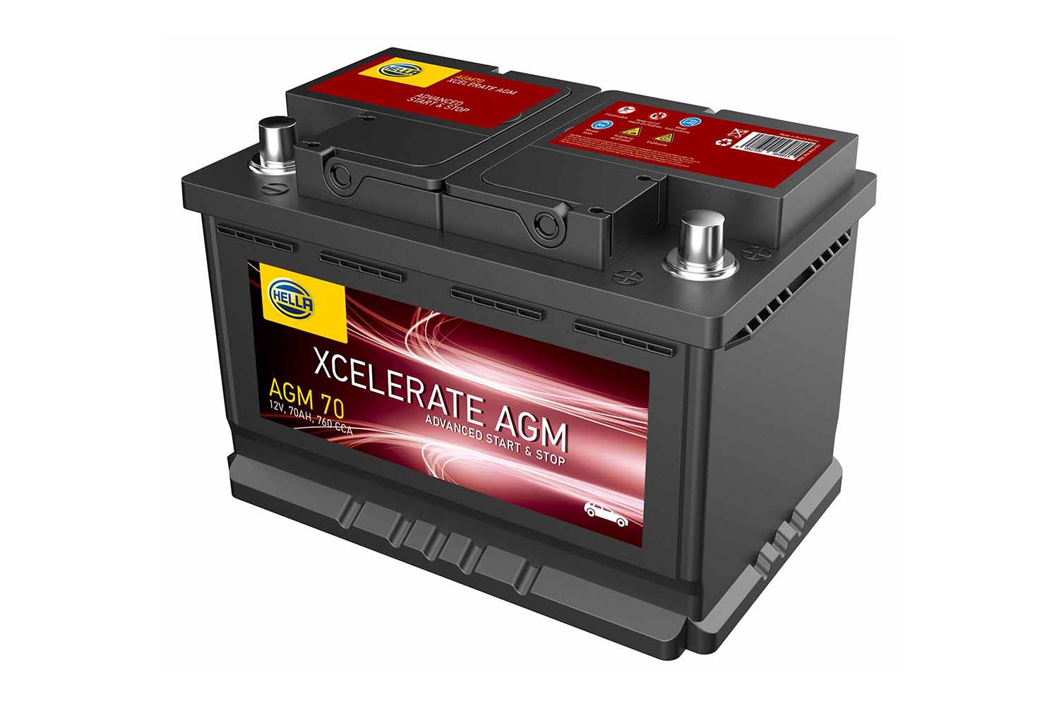 HELLA 8EB 354 810-911 Μπαταρία εκκίνησης