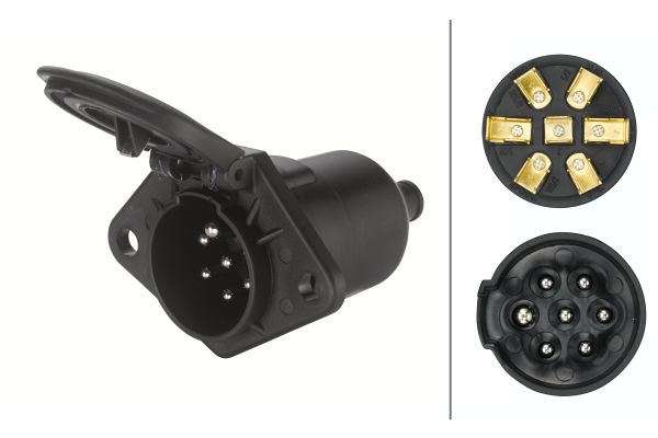 HELLA 8JB 008 085-041 Socket