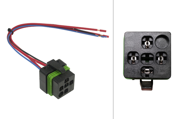 HELLA 8KV 358 118-381 Relay Socket