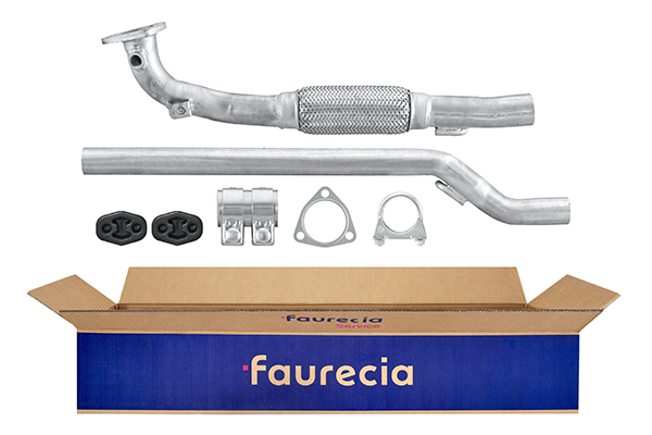 HELLA 8LA 366 001-361 Easy2Fit – PARTNERED with Faurecia Σωλήνας εξάτμισης εμπρός for SEAT SKODA VW