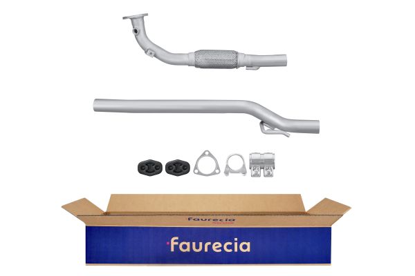 HELLA 8LA 366 001-421 Easy2Fit – PARTNERED with Faurecia Σωλήνας εξάτμισης εμπρός for SEAT SKODA VW