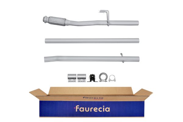 HELLA 8LA 366 001-831 Easy2Fit – PARTNERED with Faurecia Σωλήνας εξάτμισης κέντρο for CITROËN FIAT PEUGEOT