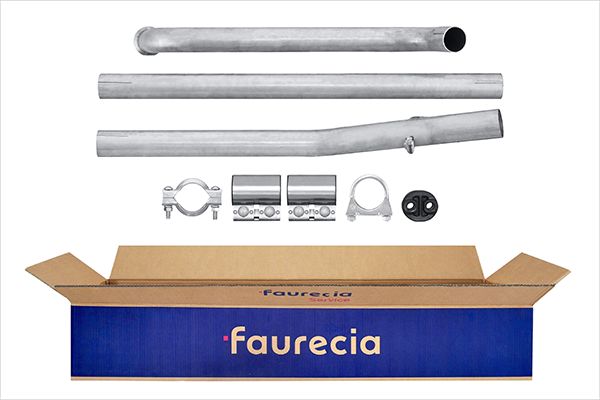 HELLA 8LA 366 002-401 Easy2Fit – PARTNERED with Faurecia Σωλήνας εξάτμισης κέντρο for NISSAN OPEL RENAULT VAUXHALL