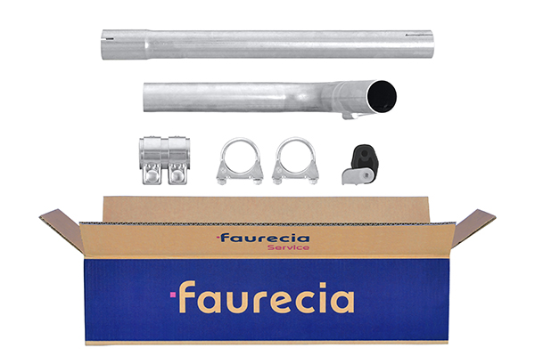 HELLA 8LA 366 003-621 Easy2Fit – PARTNERED with Faurecia Σωλήνας εξάτμισης κέντρο for AUDI SEAT SKODA VW