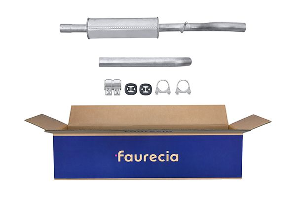 HELLA 8LB 366 020-051 Easy2Fit – PARTNERED with Faurecia Πρώτο σιλανσιέ εμπρός for AUDI SEAT SKODA VW