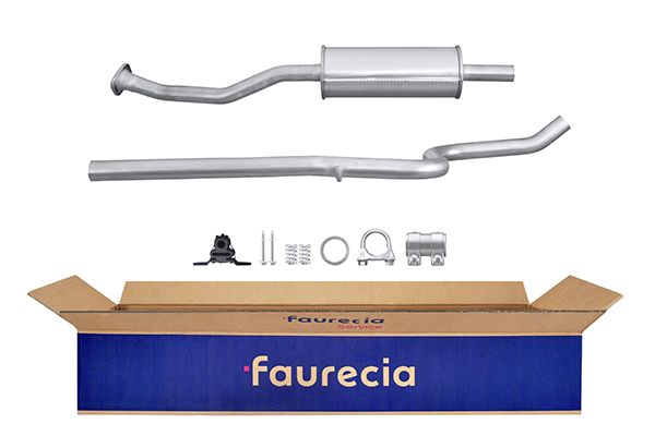 HELLA 8LB 366 020-231 Easy2Fit – PARTNERED with Faurecia Front Muffler Front for CITROËN