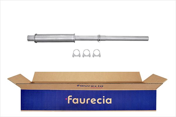 HELLA 8LB 366 020-441 Easy2Fit – PARTNERED with Faurecia Front Muffler Front for CITROËN