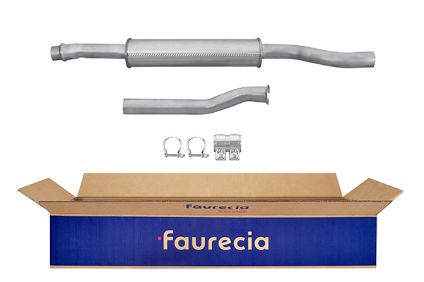 HELLA 8LB 366 020-481 Easy2Fit – PARTNERED with Faurecia Front Muffler Front for CITROËN