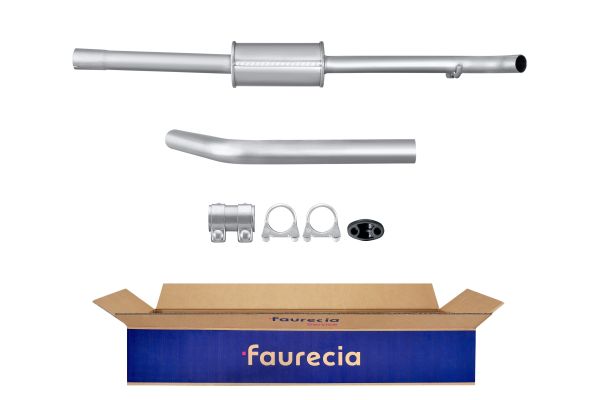 HELLA 8LB 366 020-541 Easy2Fit – PARTNERED with Faurecia Front Muffler Front for DACIA