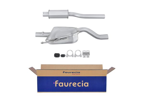 HELLA 8LB 366 020-671 Easy2Fit – PARTNERED with Faurecia Front Muffler Front for FIAT LANCIA