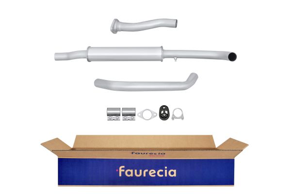 HELLA 8LB 366 020-911 Easy2Fit – PARTNERED with Faurecia Πρώτο σιλανσιέ εμπρός for FORD