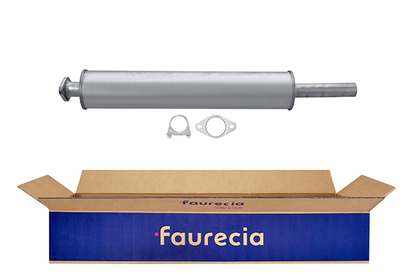 HELLA 8LB 366 020-991 Easy2Fit – PARTNERED with Faurecia Front Muffler Front for FORD VOLVO