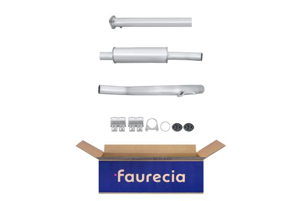 HELLA 8LB 366 021-001 Easy2Fit – PARTNERED with Faurecia Πρώτο σιλανσιέ εμπρός for FORD