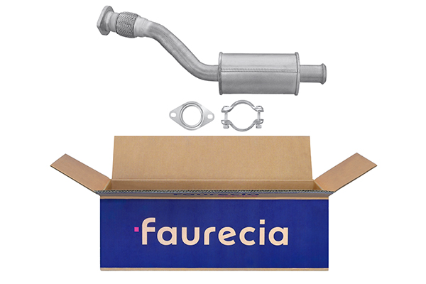 HELLA 8LB 366 021-121 Easy2Fit – PARTNERED with Faurecia Πρώτο σιλανσιέ εμπρός for NISSAN OPEL RENAULT VAUXHALL
