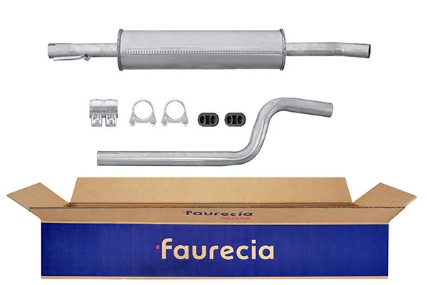 HELLA 8LB 366 021-161 Easy2Fit – PARTNERED with Faurecia Πρώτο σιλανσιέ εμπρός for OPEL VAUXHALL