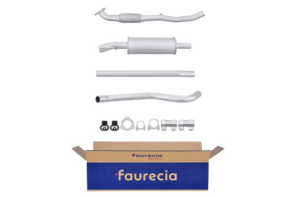 HELLA 8LB 366 021-201 Easy2Fit – PARTNERED with Faurecia Πρώτο σιλανσιέ εμπρός for OPEL VAUXHALL