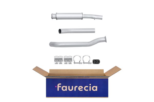 HELLA 8LB 366 021-391 Easy2Fit – PARTNERED with Faurecia Front Muffler Front for PEUGEOT