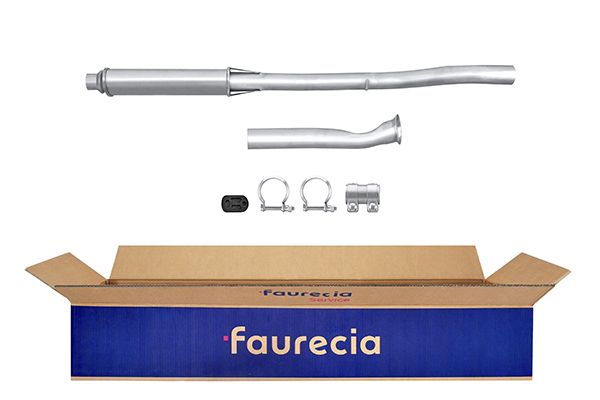 HELLA 8LB 366 021-441 Easy2Fit – PARTNERED with Faurecia Front Muffler Front for CITROËN PEUGEOT