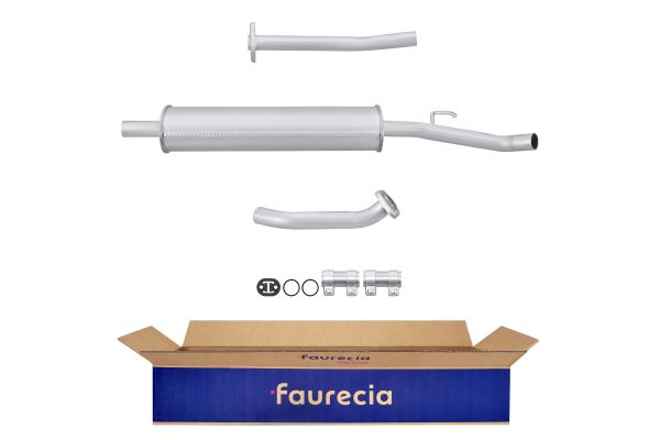 HELLA 8LB 366 021-821 Easy2Fit – PARTNERED with Faurecia Front Muffler Front for NISSAN