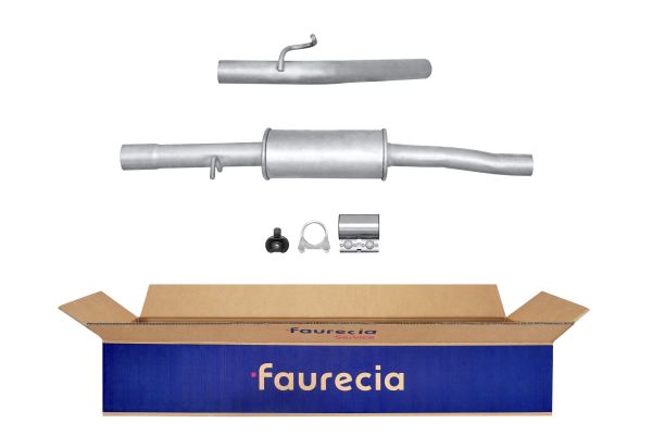 HELLA 8LB 366 022-061 Easy2Fit – PARTNERED with Faurecia Front Muffler Front for RENAULT