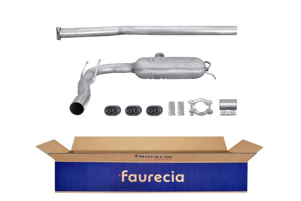 HELLA 8LB 366 022-101 Easy2Fit – PARTNERED with Faurecia Front Muffler Front for RENAULT