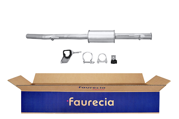 HELLA 8LB 366 022-291 Easy2Fit – PARTNERED with Faurecia Front Muffler Front for RENAULT